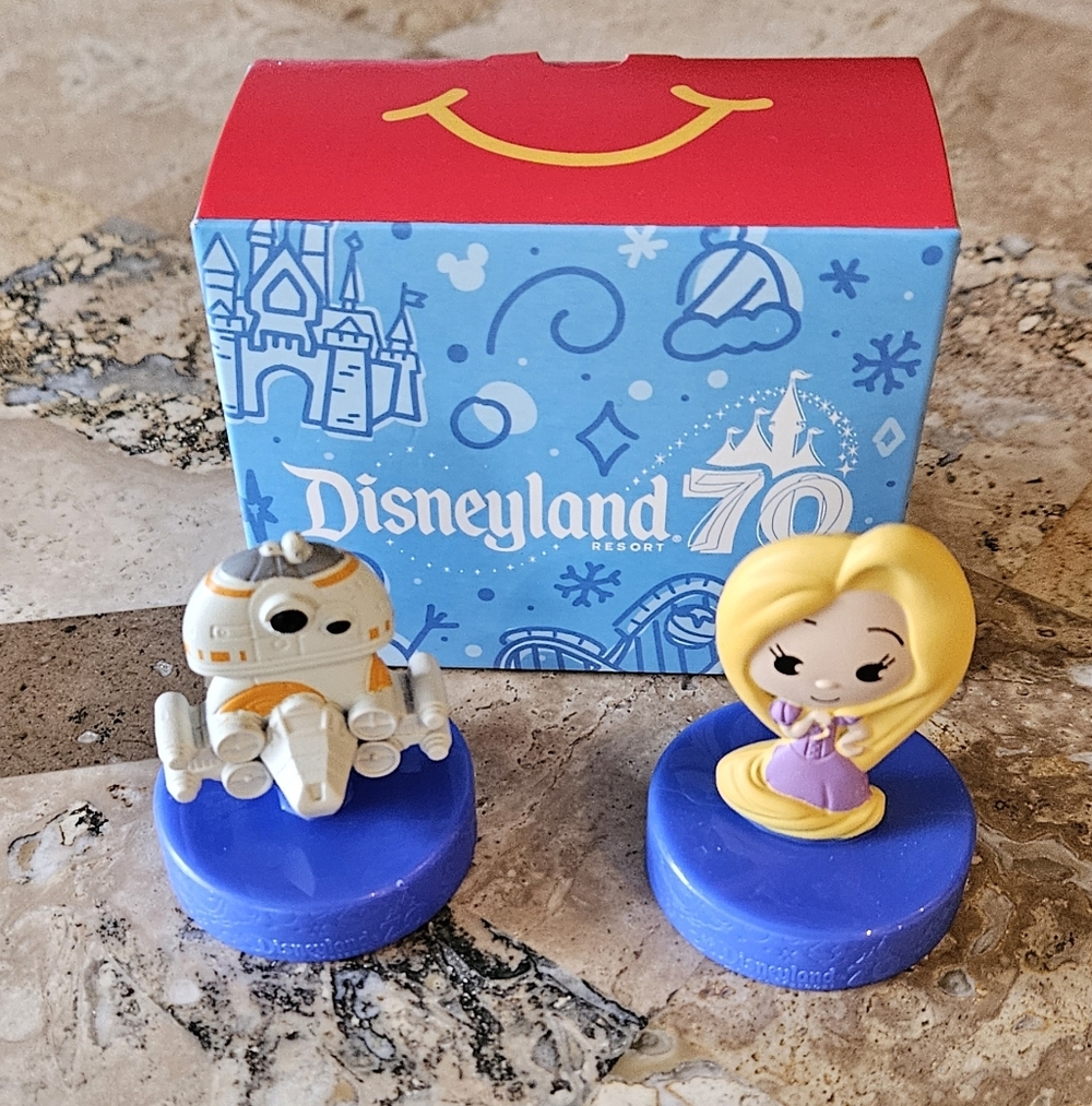 McDonald's Happy Meal Disneyland 70th Anniversary #20 BB8 Rapunzel Toy